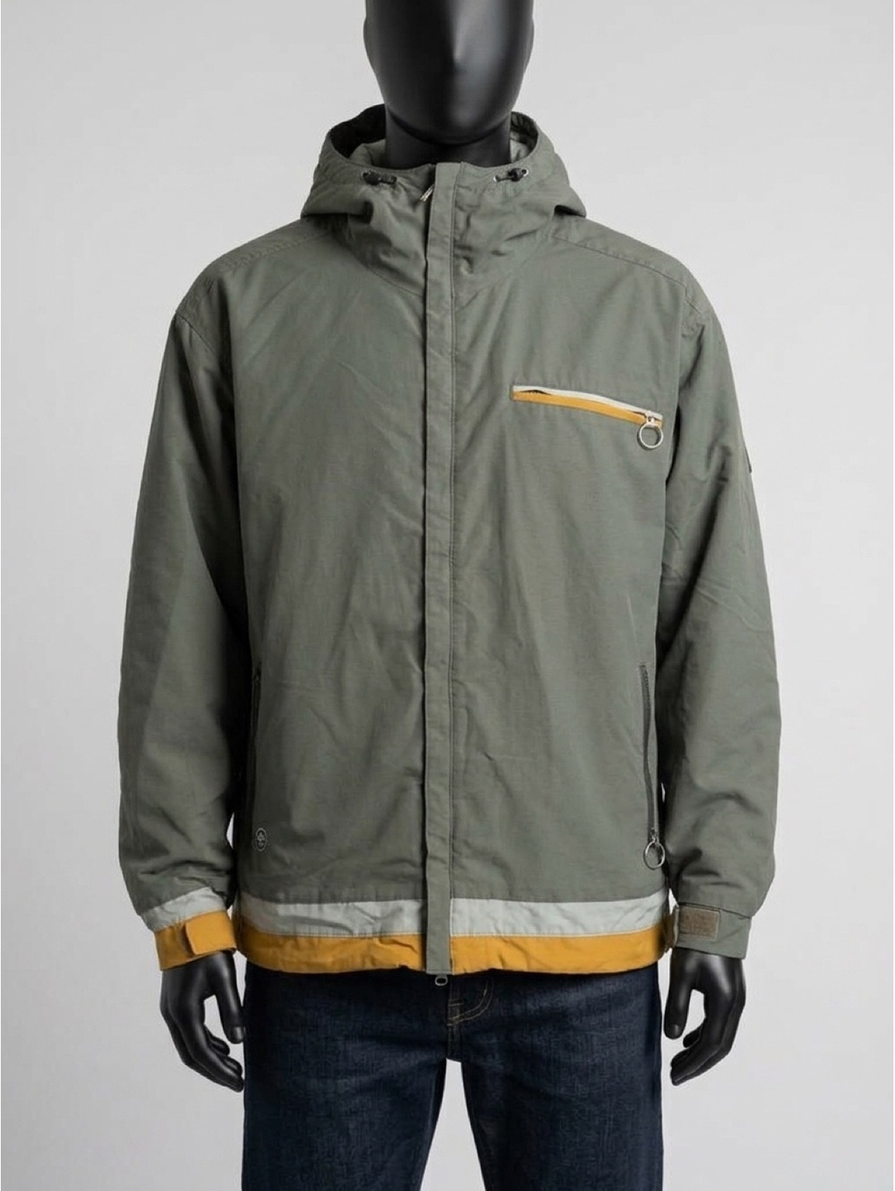 Vintage Columbia Convert Men’s L Olive Green Hooded Ski Snowboard Jacket